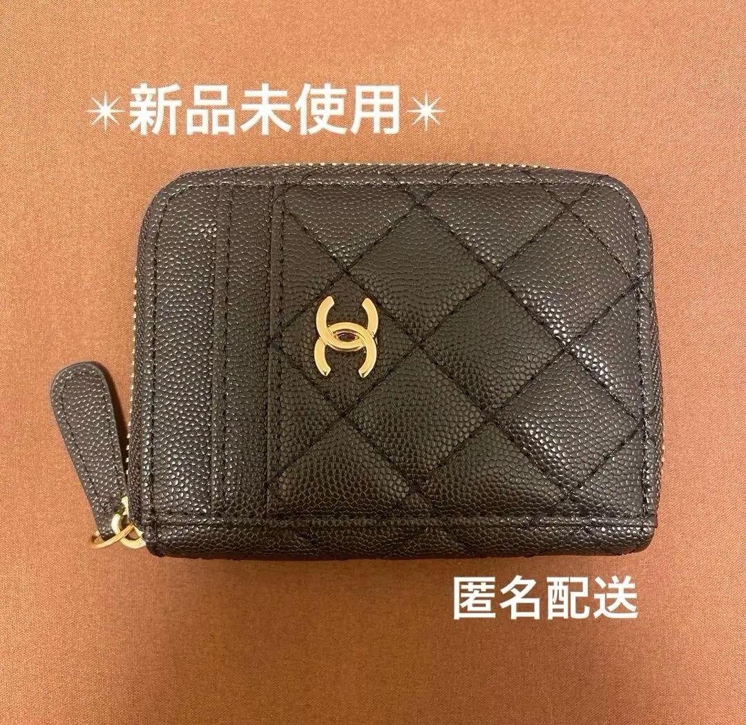 【新品】CHANEL ノベルティ　カード•ケース ブラック