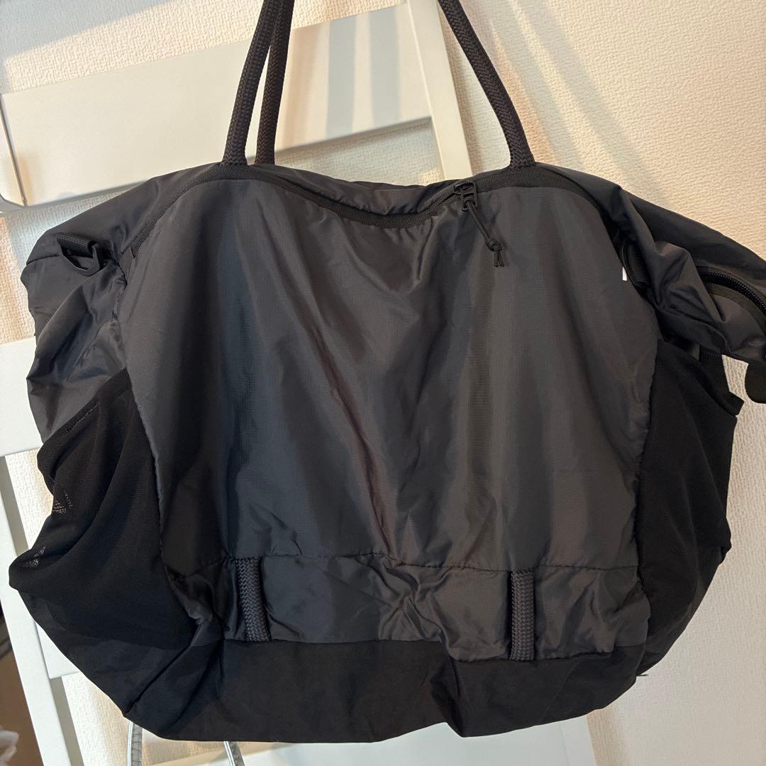 【新品未使用タグ付】On チャック付きトートバッグ 35L