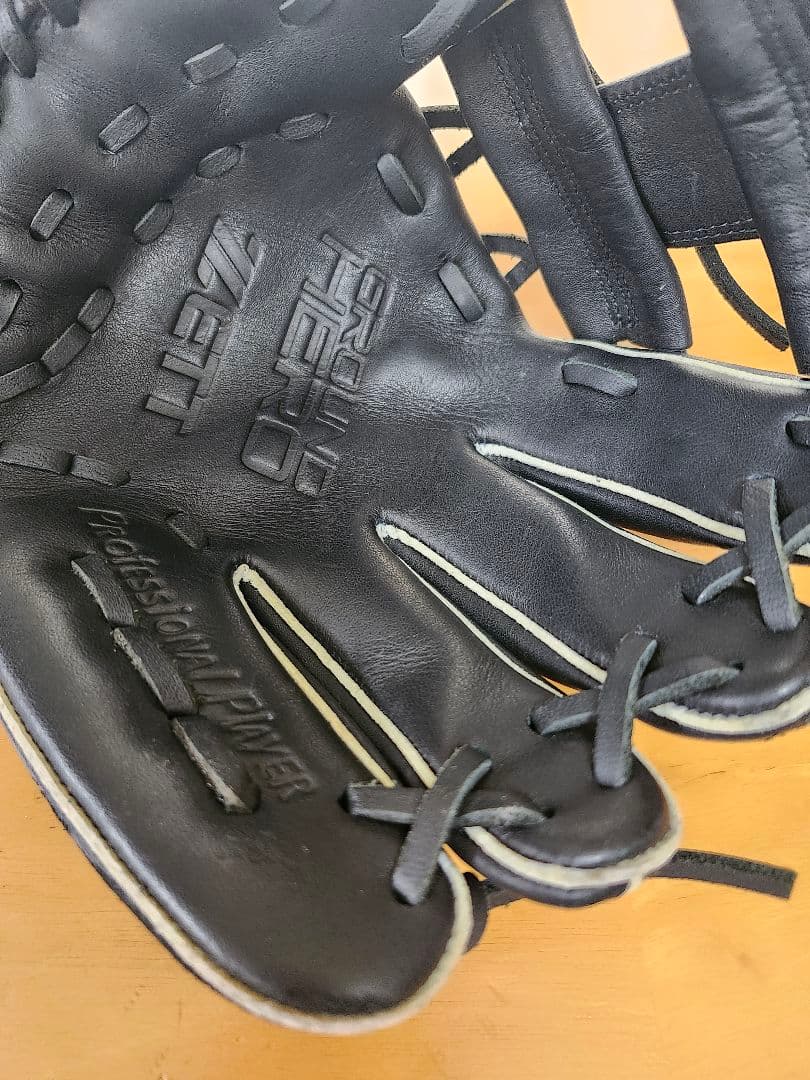 ZETT グラウンドヒーロー 右投げ用 黒