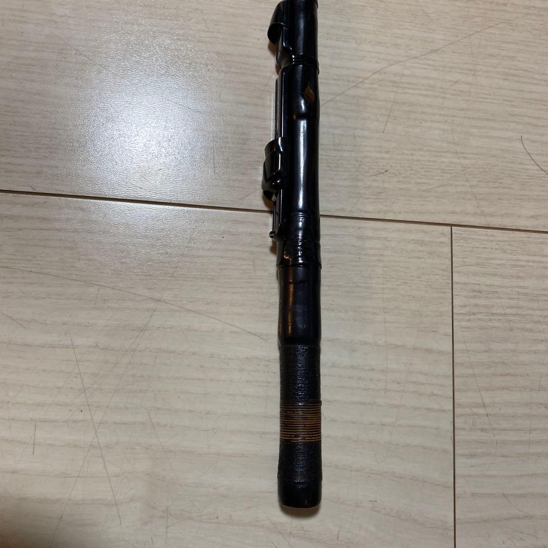 吉治作　穂先まで竹製 チヌヘチ落とし込み竿 約2.7m 感度食い込み抜群です