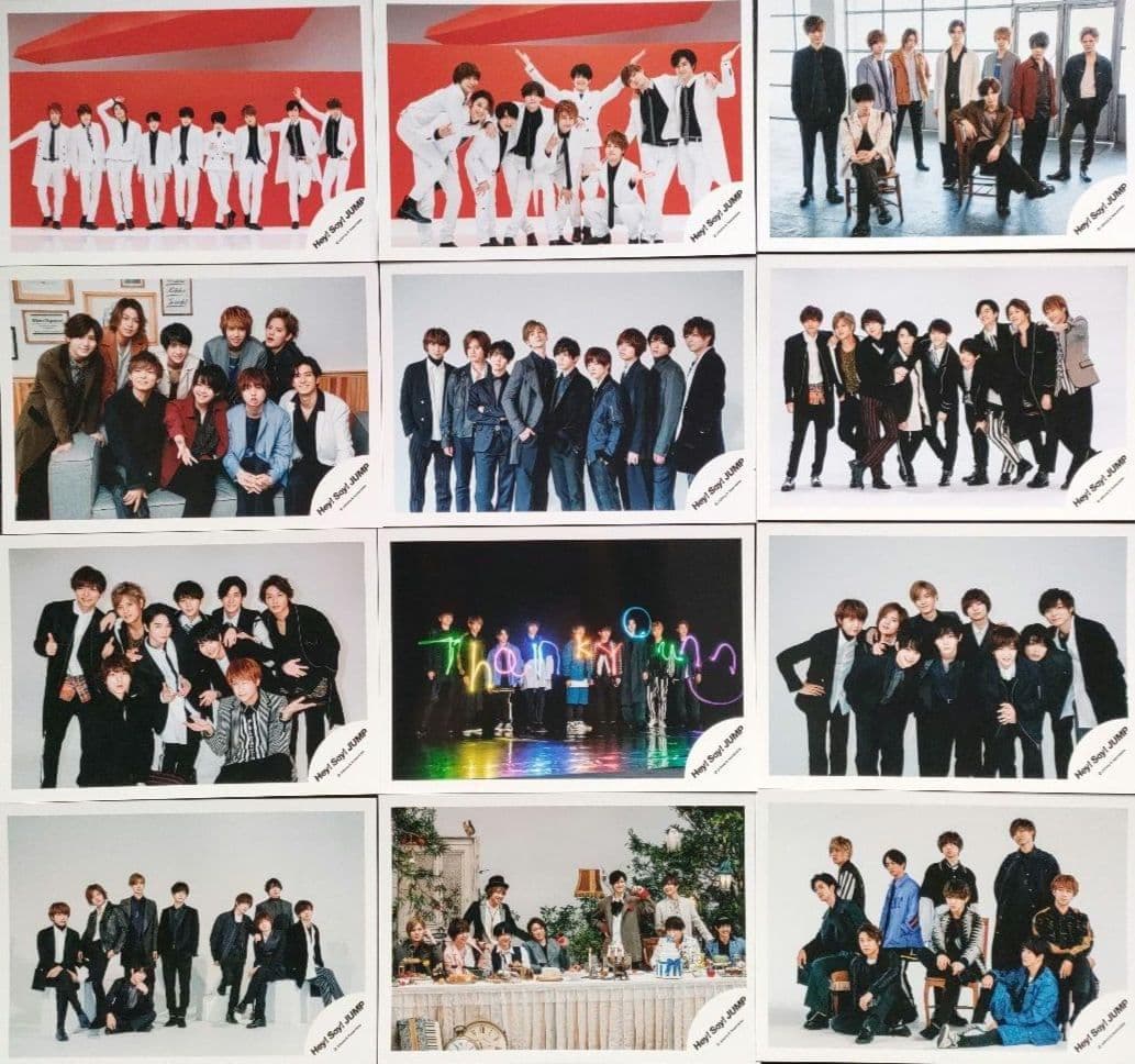 Hey!Say!Jump 公式写真 ① 集合 デビュー～2023