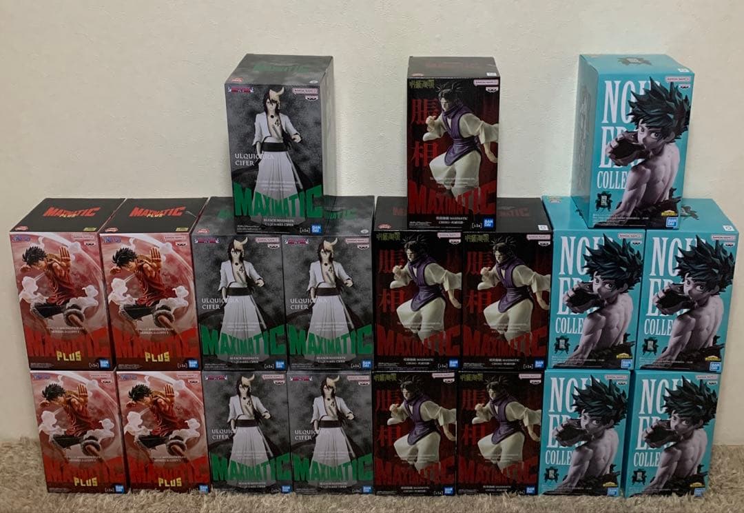 Noir Edge Collection 緑谷出久　ウルキオラ　脹相　ルフィ