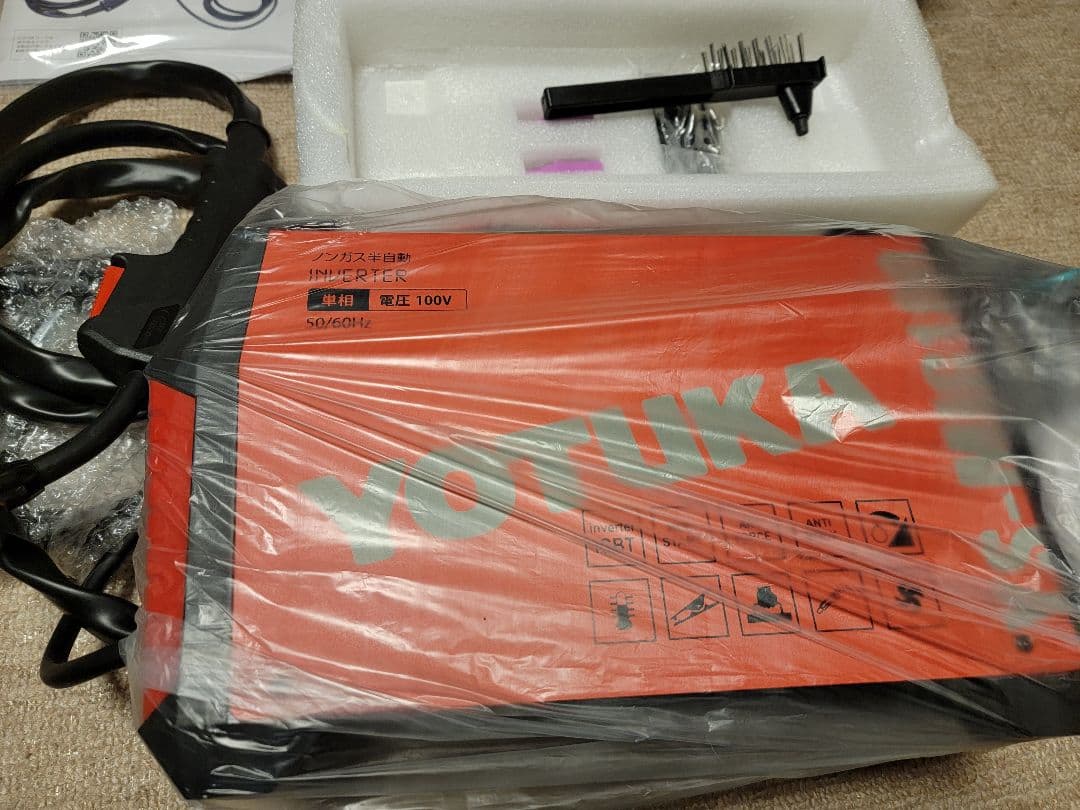 送料無料 新品　ハイガー YOTUKA 半自動溶接機 YS-MIG100