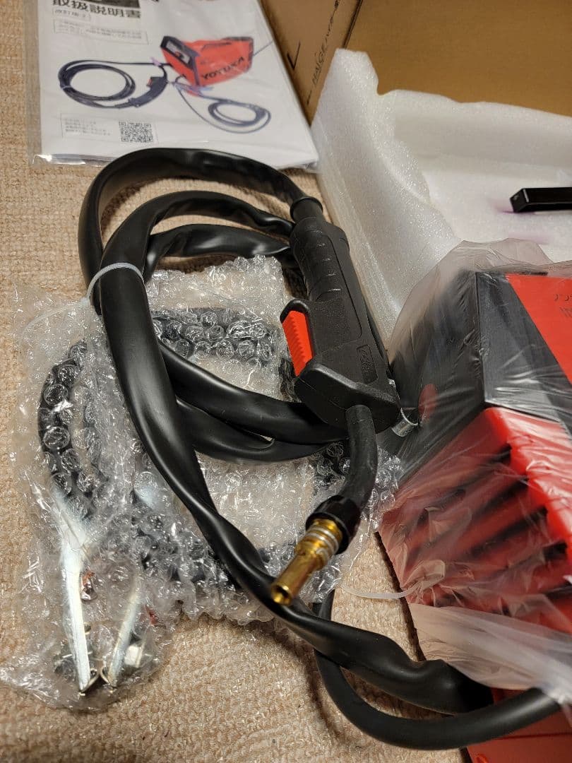 送料無料 新品　ハイガー YOTUKA 半自動溶接機 YS-MIG100