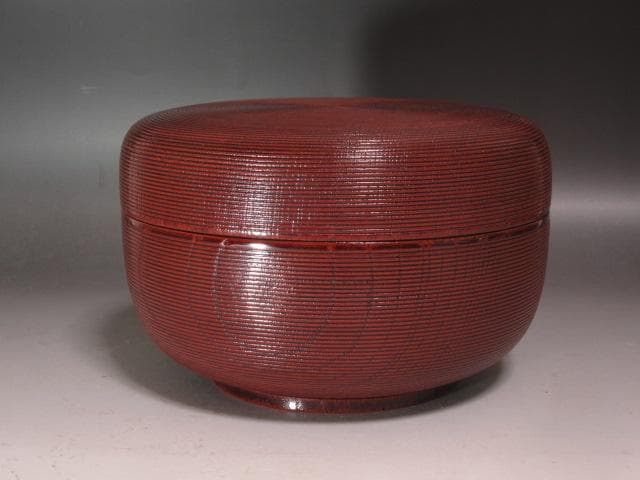 ★　駒沢利斎　糸目喰籠　裏千家　十四代　淡々斎の花押がございます★x370