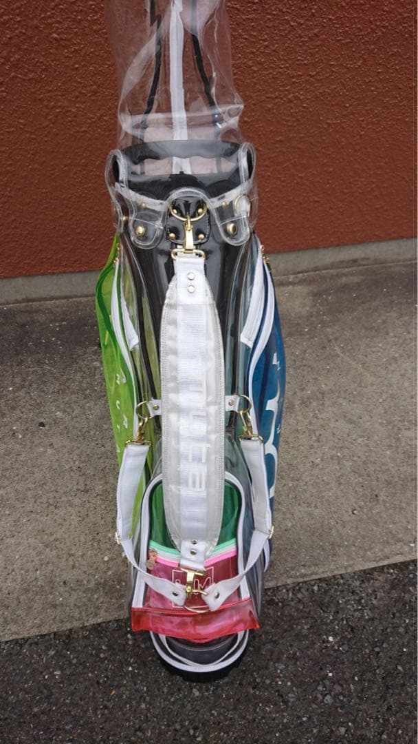 muta marine ムータマーリン　クリア　スケルトン　キャディバック