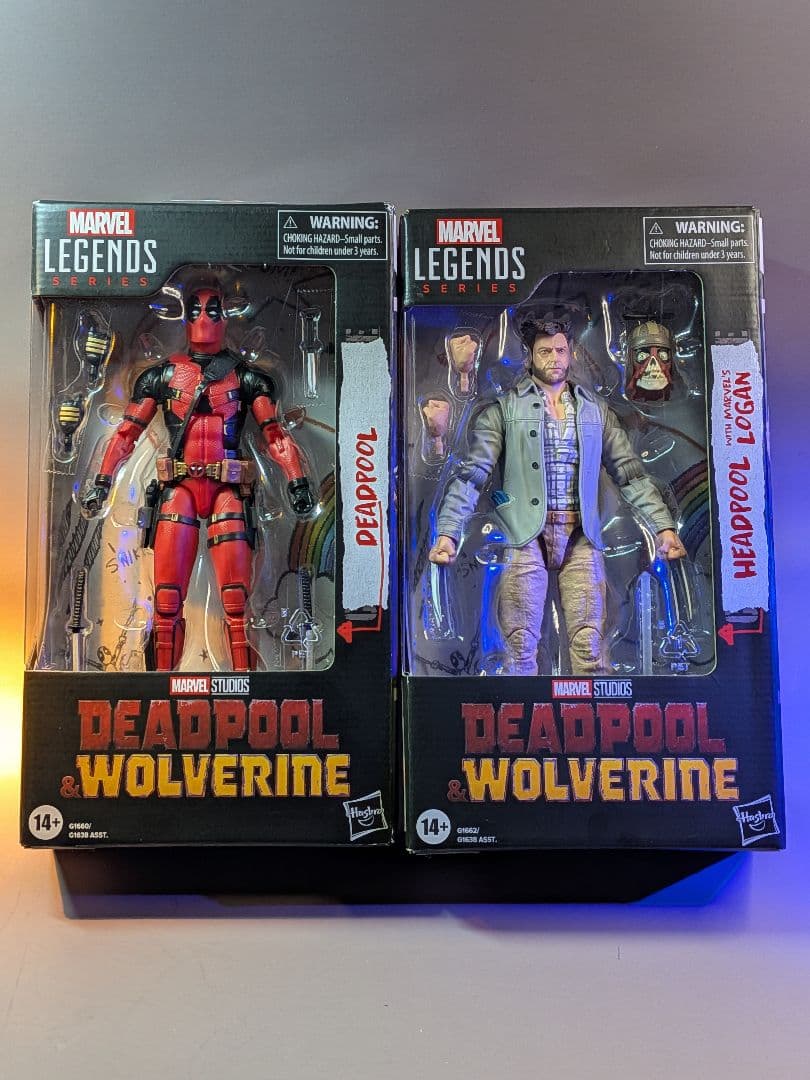 MarvelLegendsデッドプール & ウルヴァリン 2体セット未使用の新品