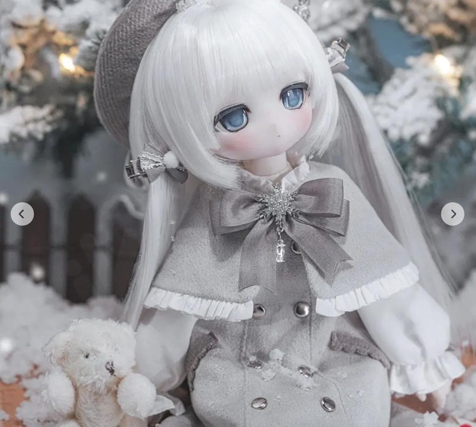 TinyFox【dollFlurry】雪の子 フラーリィ 1/6スケール