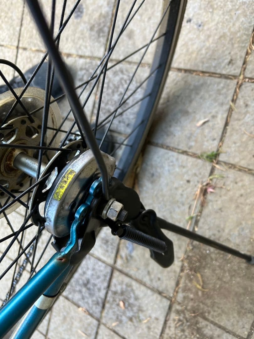 直接取りに来てください。値下げあり、非対面受取クロスバイク27インチ　正常に動作