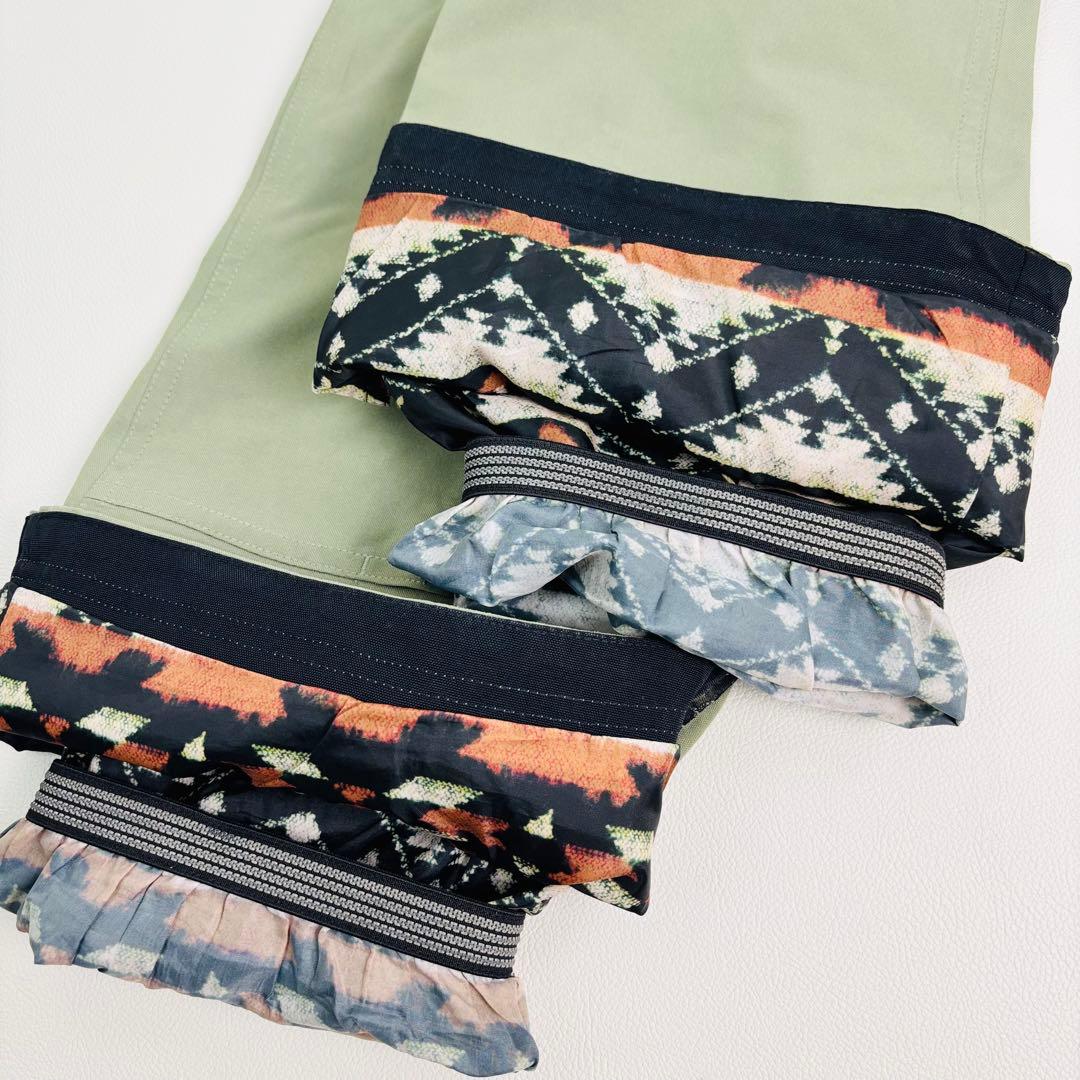 2460 バートン ビブパンツ カーキ 裏地付き つなぎ