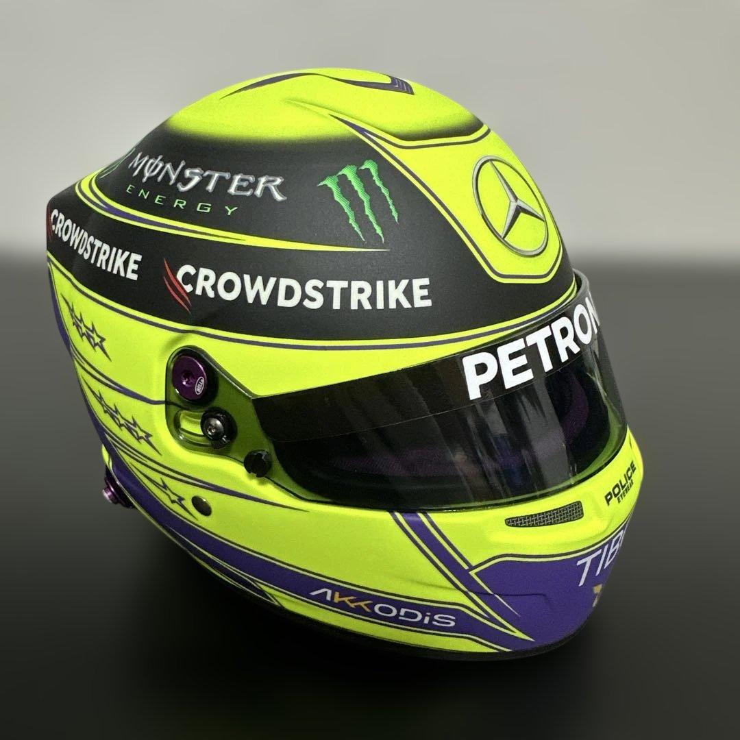 F1 ルイスハミルトン選手 2022 1/2 ヘルメット