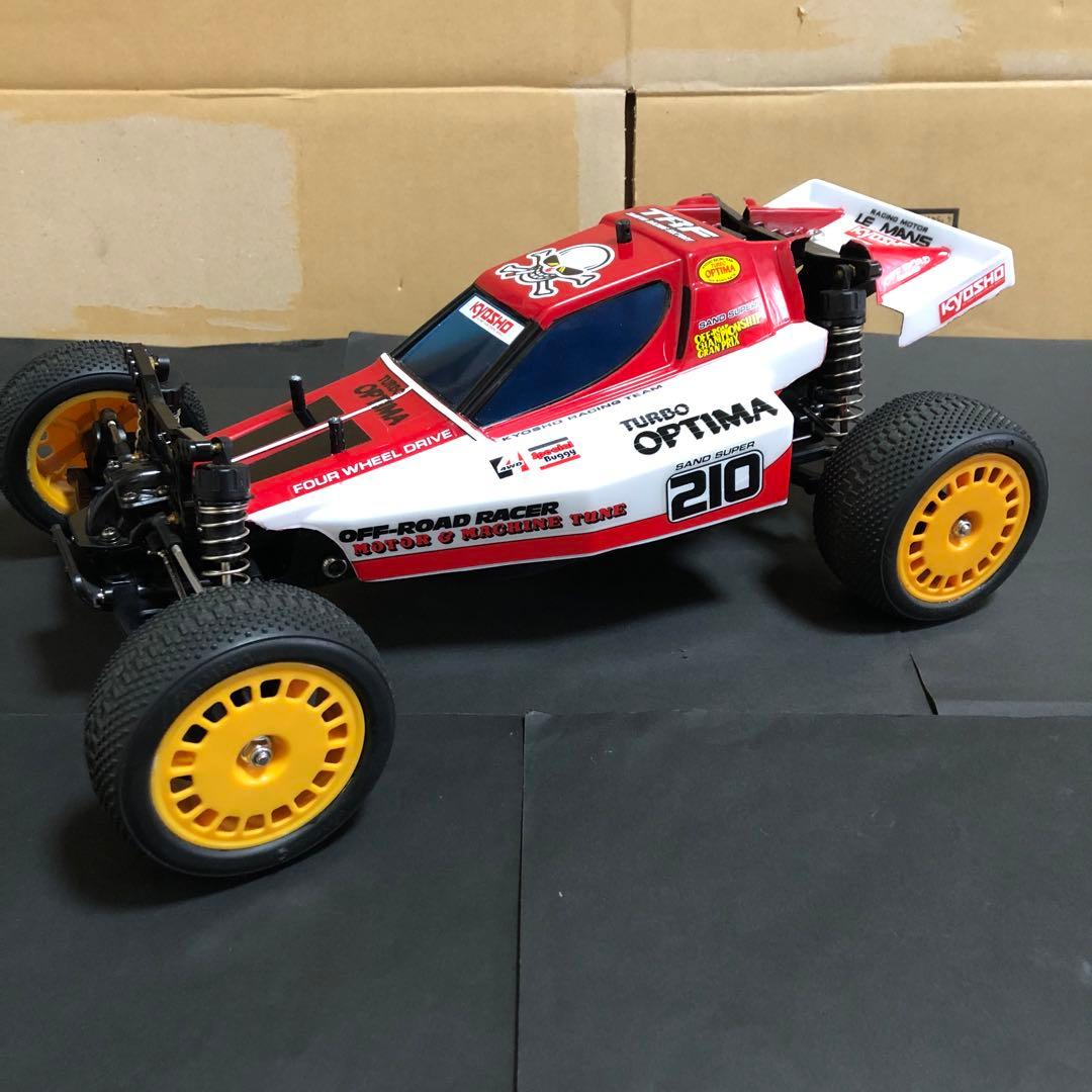 タミヤ RC DF-03 ターボオプティマ ボディ プロポ メカ付き