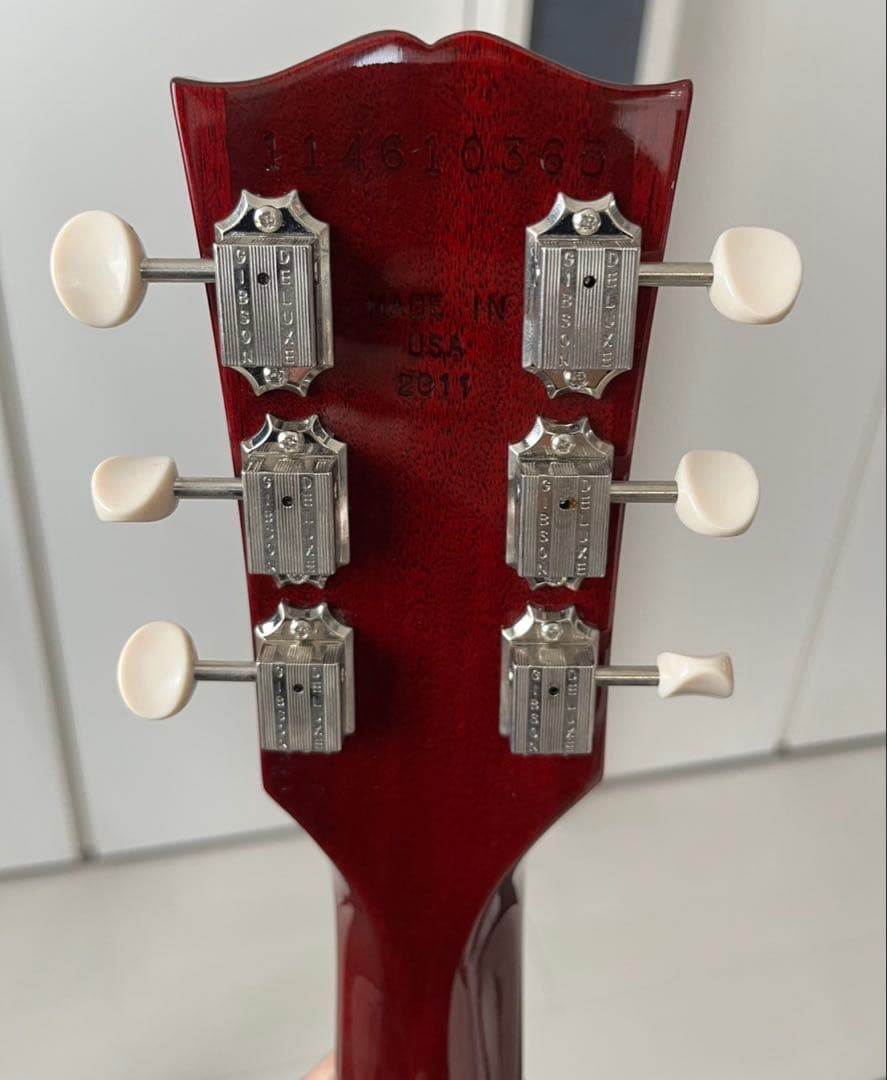 ギブソン　レスポールジュニアスペシャル　ダブルカッタウェイ　チェリー