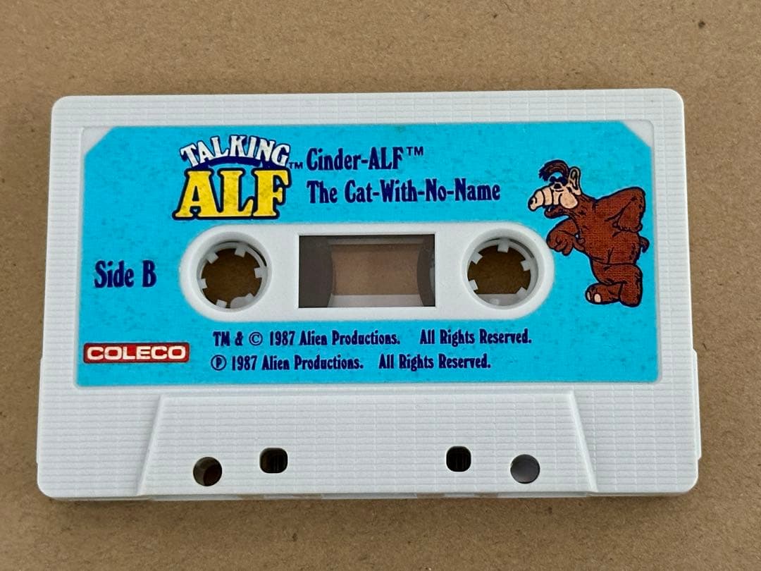 (超希少)喋るアルフ カセット式 Talking ALF ヴィンテージ 80s