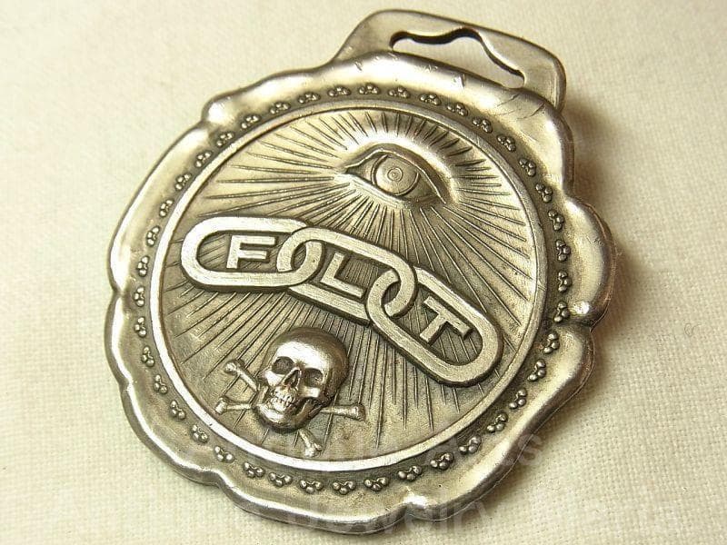 《m6502》秘密結社オッドフェローズ ウォッチフォブ アンティーク アメリカ