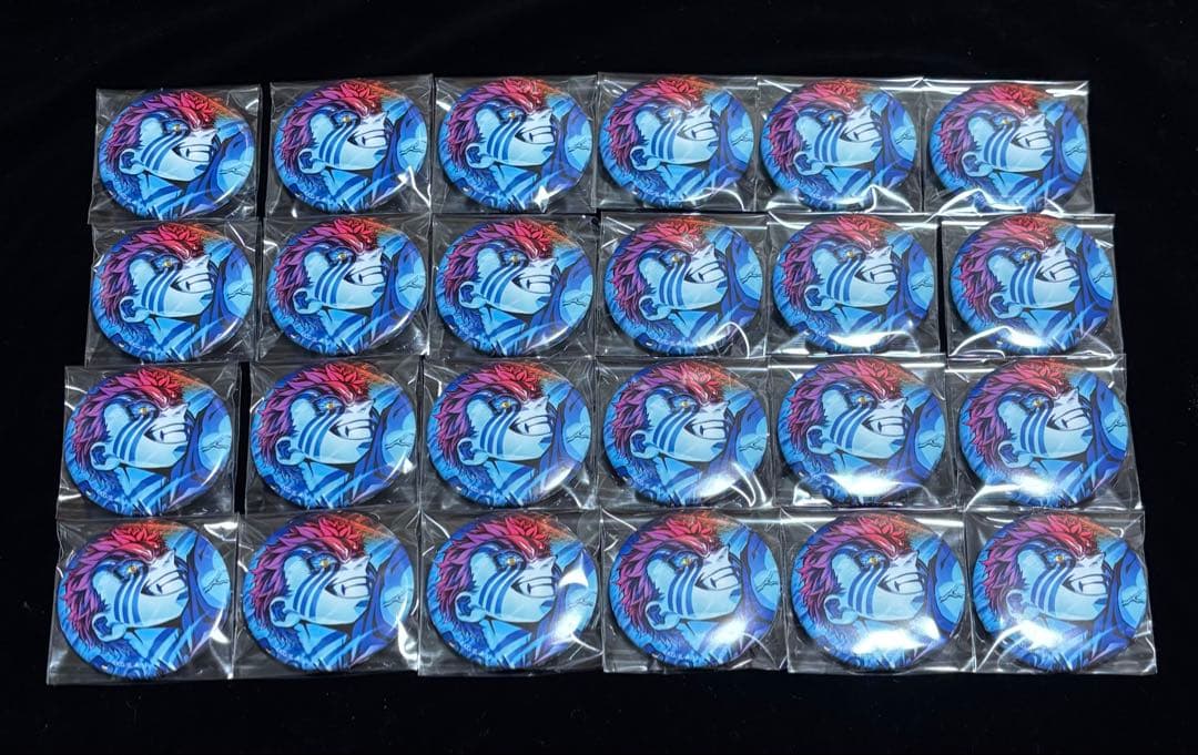 鬼滅の刃 キービジュアル缶バッジ 猗窩座 24点