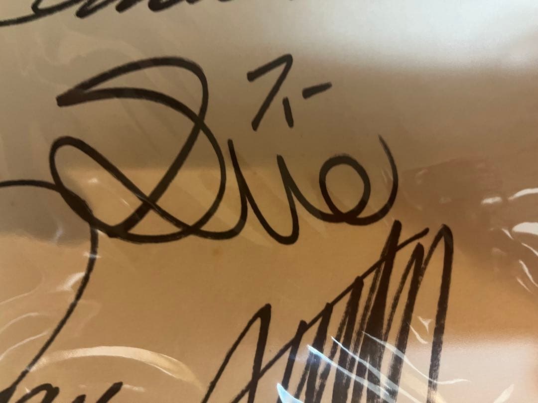 キャンディーズ直筆サイン色紙　昭和レトロ当時物