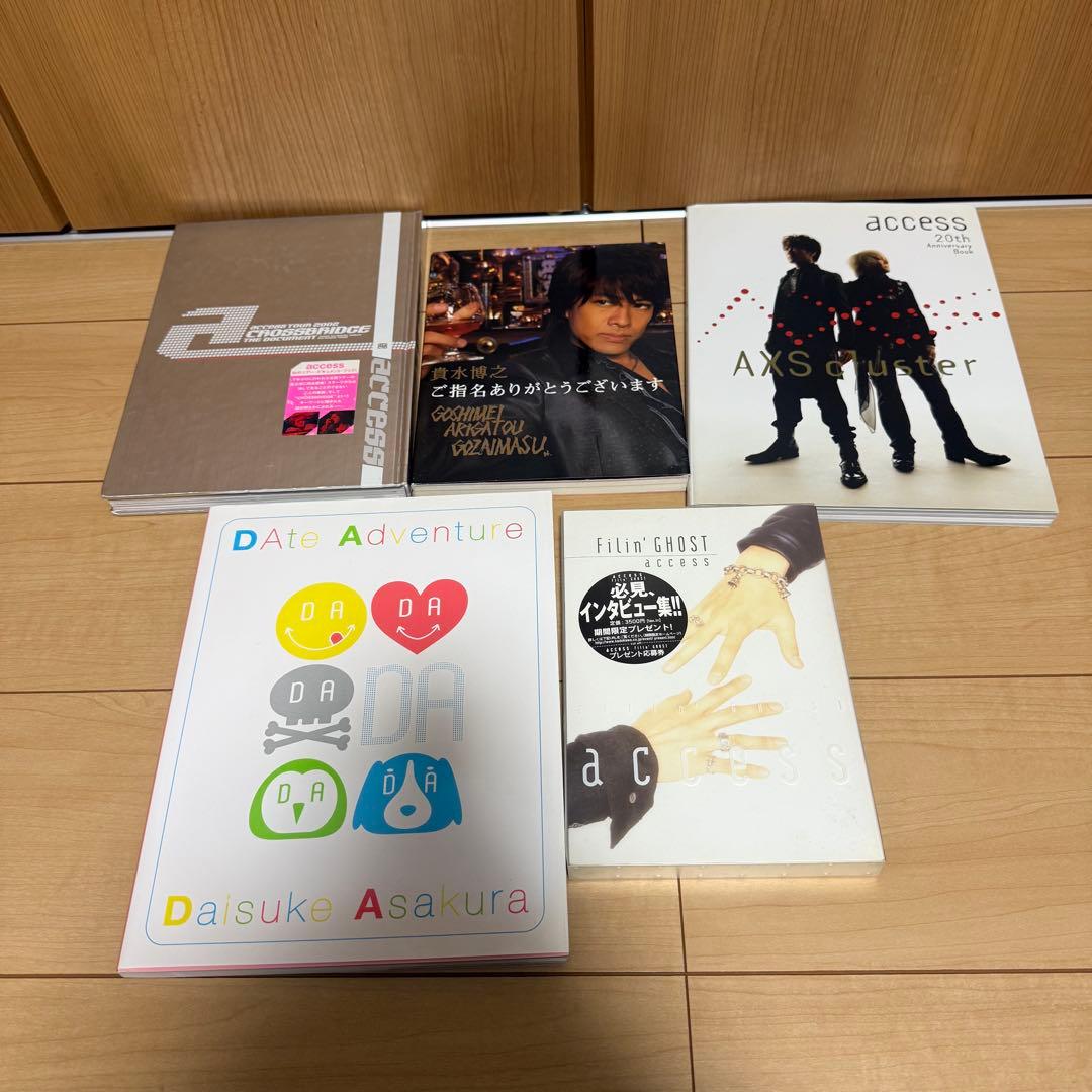 access 15th DVDBOX ツアーパンフレット 書籍 ポストカード
