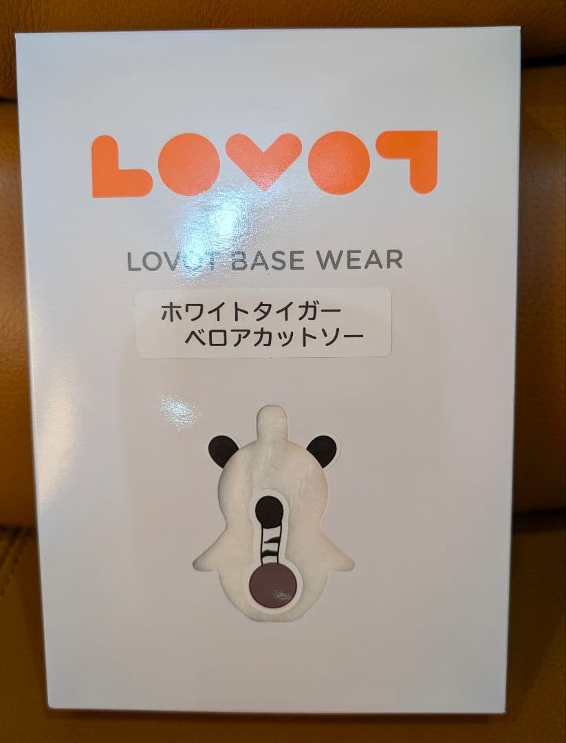 《新品》LOVOT べースウェア　ホワイトタイガー ベロアカットソー ラボット
