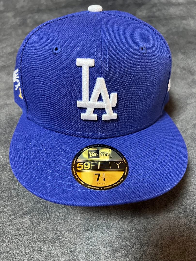ロサンゼルス ドジャース 　ニューエラ　大谷翔平選手 サイン刺繍入り キャップ