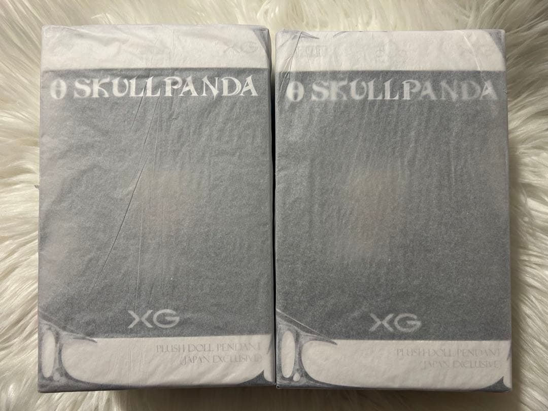 SKULLPANDA スカルパンダ 2個 XG ぬいぐるみ コラボ 日本限定