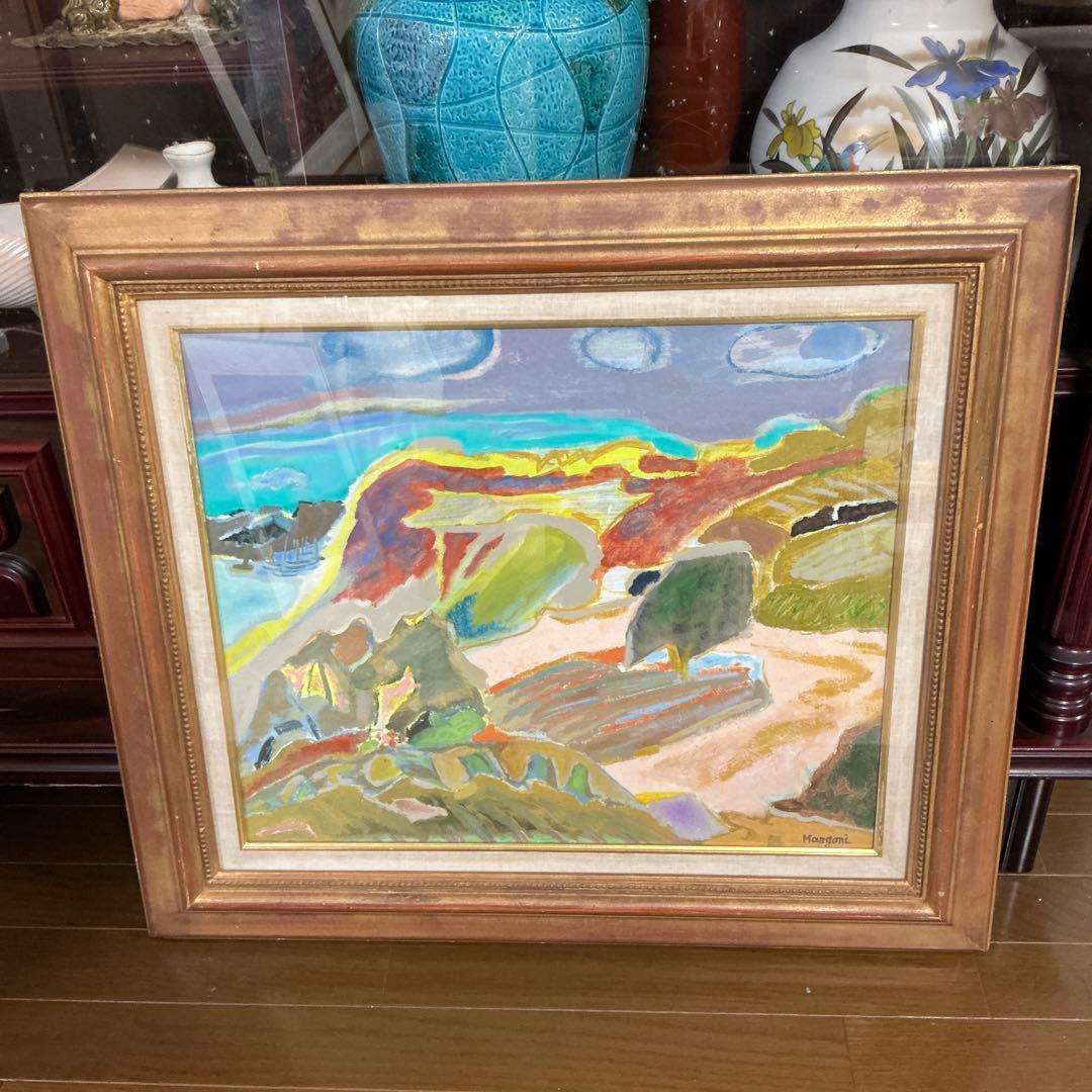 デニーズマルゴーニ　絵画　油彩　真作