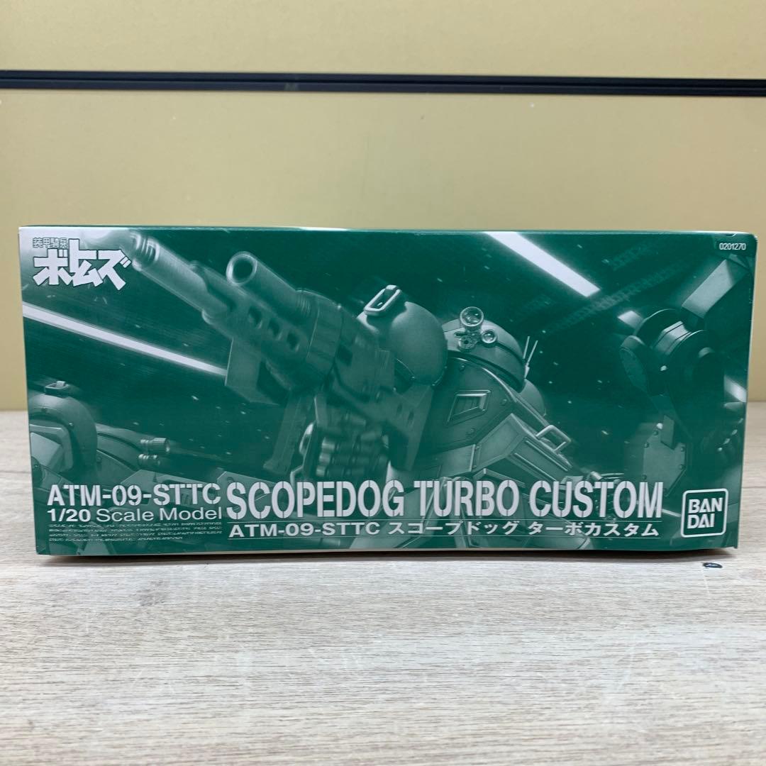 ［未組立品］装甲騎兵ボトムズ スコープドッグ ターボカスタム プラモデル