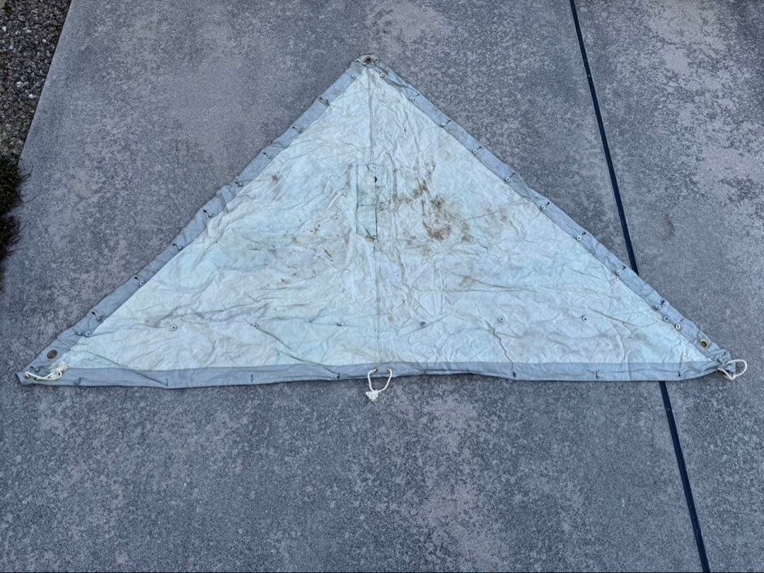 スウェーデン軍テントシート＊濃いめ