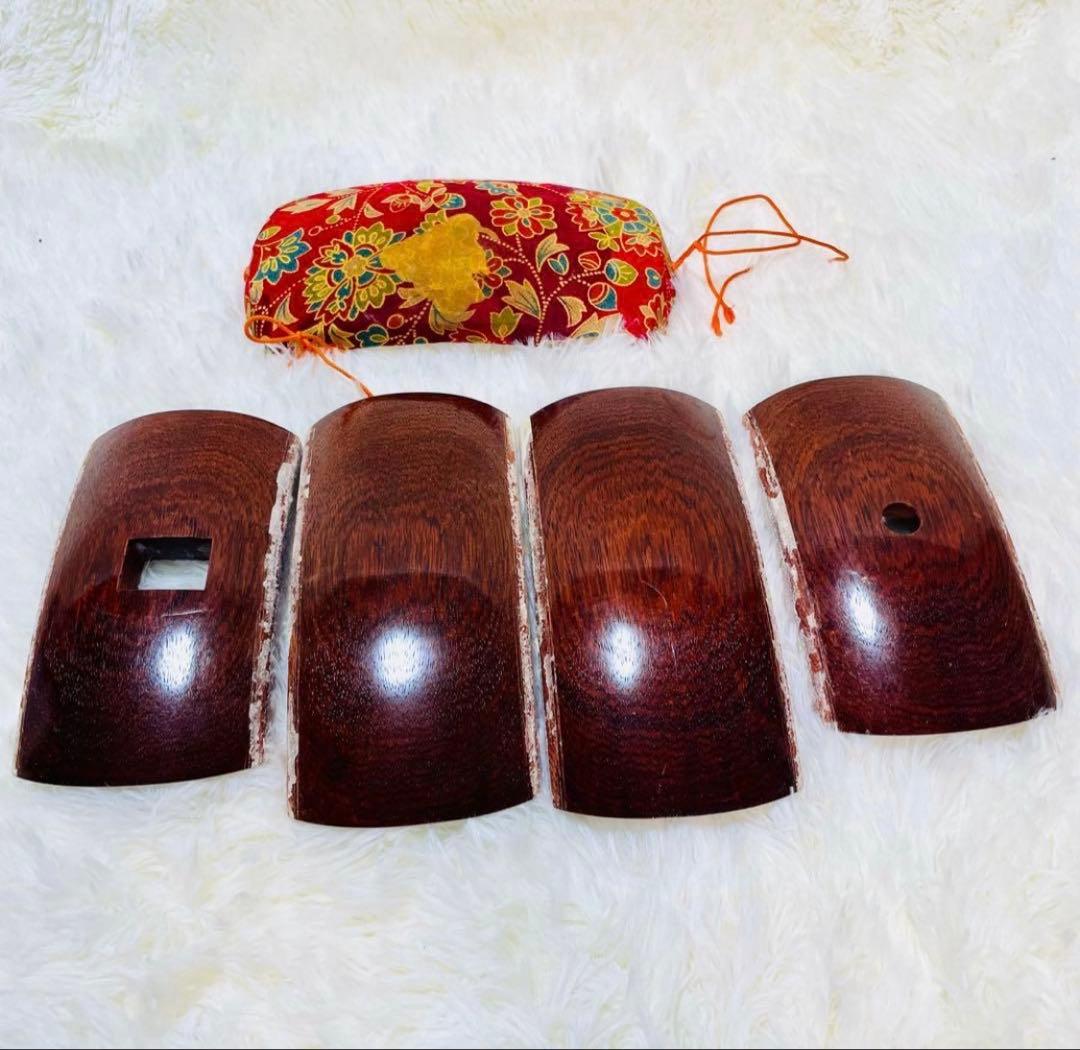 高級三味線 紅木 綾杉胴