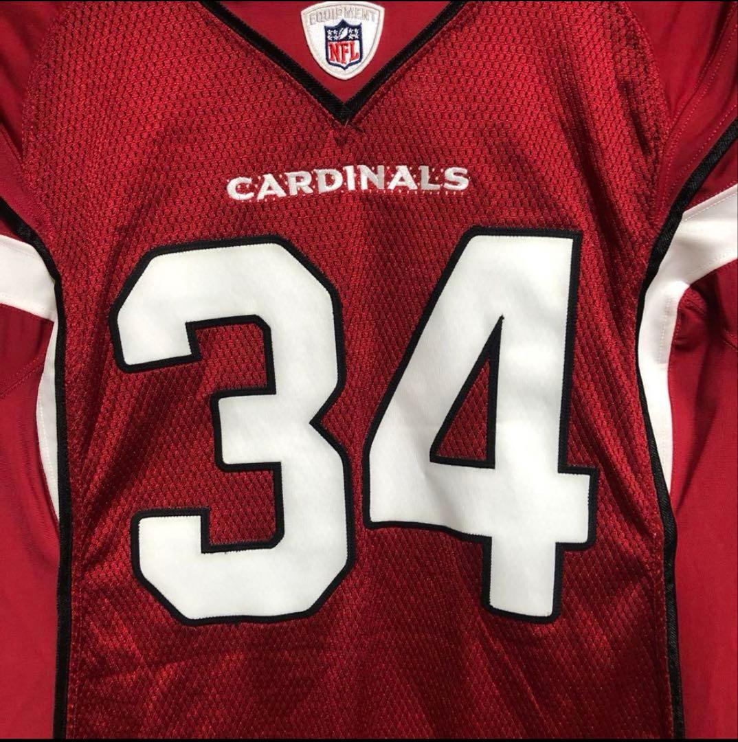 NFLアリゾナカージナルス #34 選手実使用ジャージ
