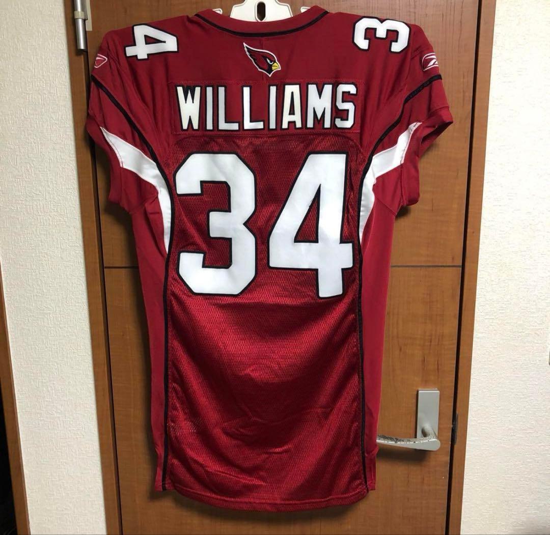 NFLアリゾナカージナルス #34 選手実使用ジャージ