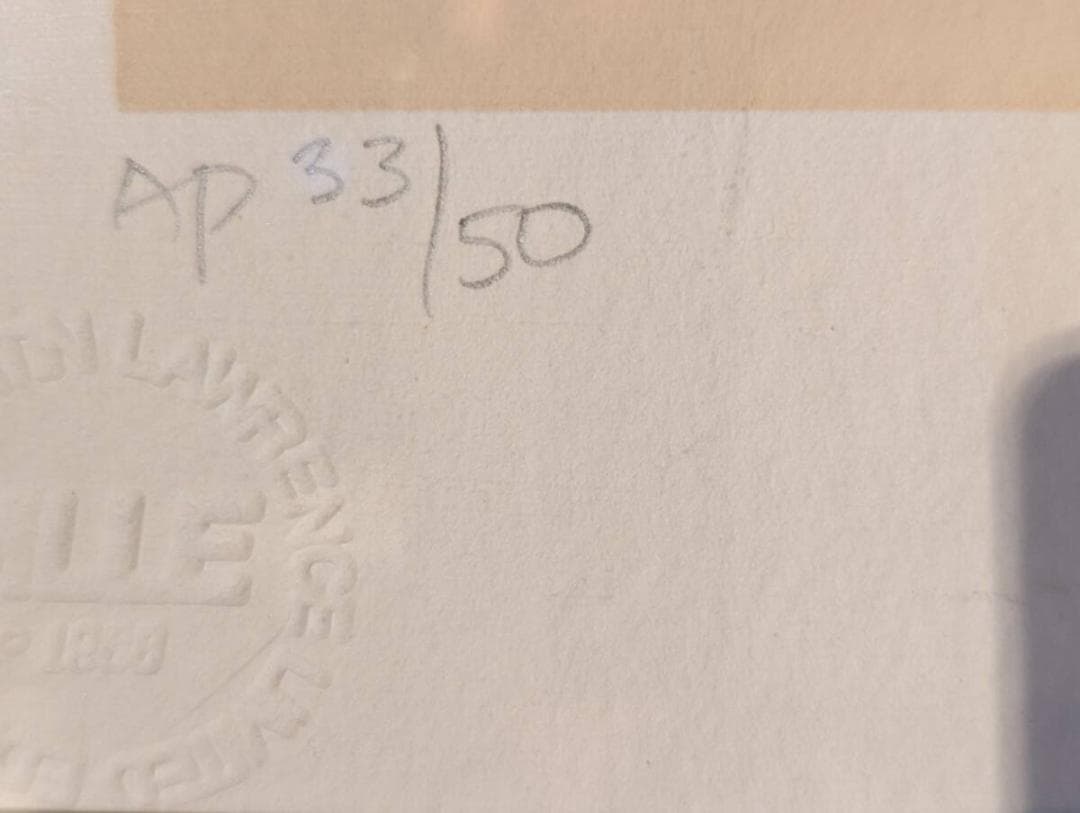 【真作】版画　レオ・パシリコ　シルクスクリーン　モダンアートの巨匠　V88