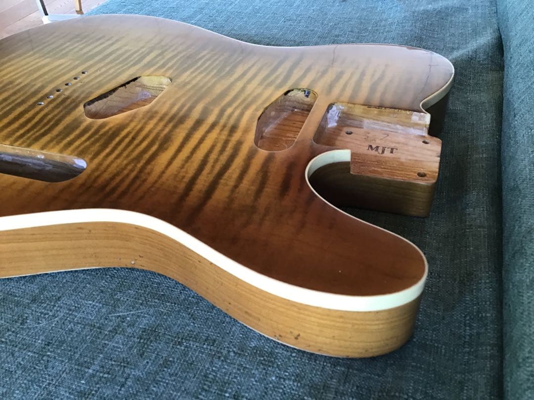 MJT Telecaster テレキャスターボディアッシュ　SWAMP ASH
