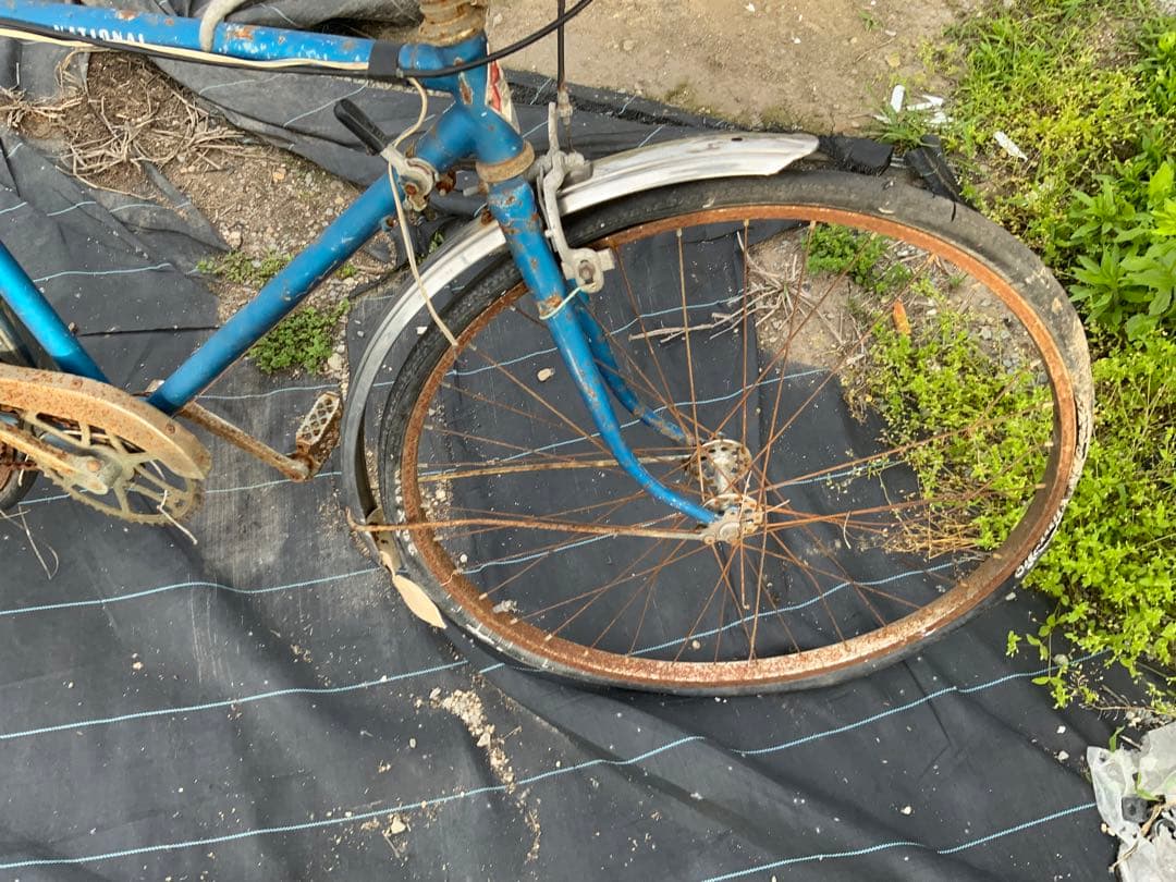 NATIONAL ナショナル　自転車　昭和　レトロ　当時物　ビンテージ　飾り