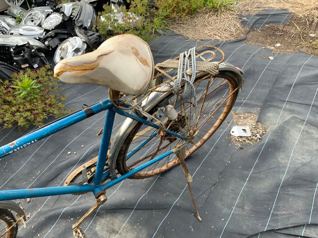 NATIONAL ナショナル　自転車　昭和　レトロ　当時物　ビンテージ　飾り