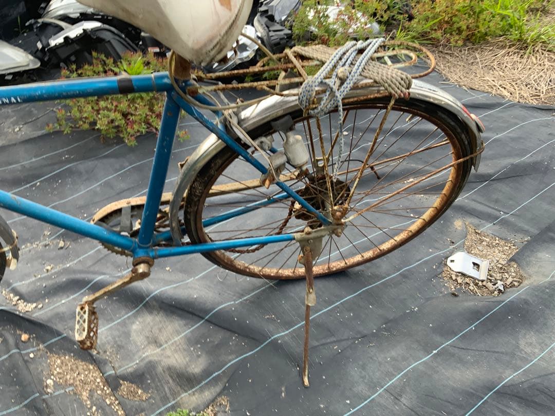 NATIONAL ナショナル　自転車　昭和　レトロ　当時物　ビンテージ　飾り