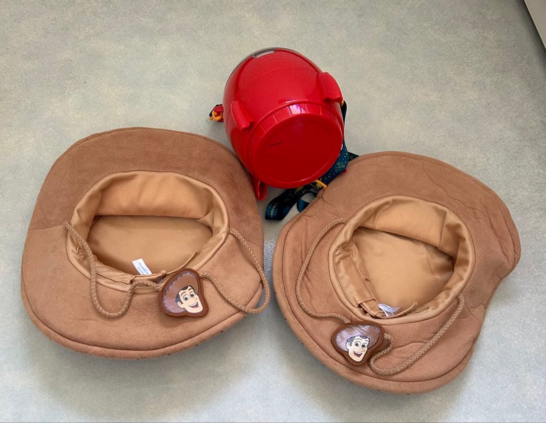 ディズニー　ウッディ　ファンキャップ2個セット