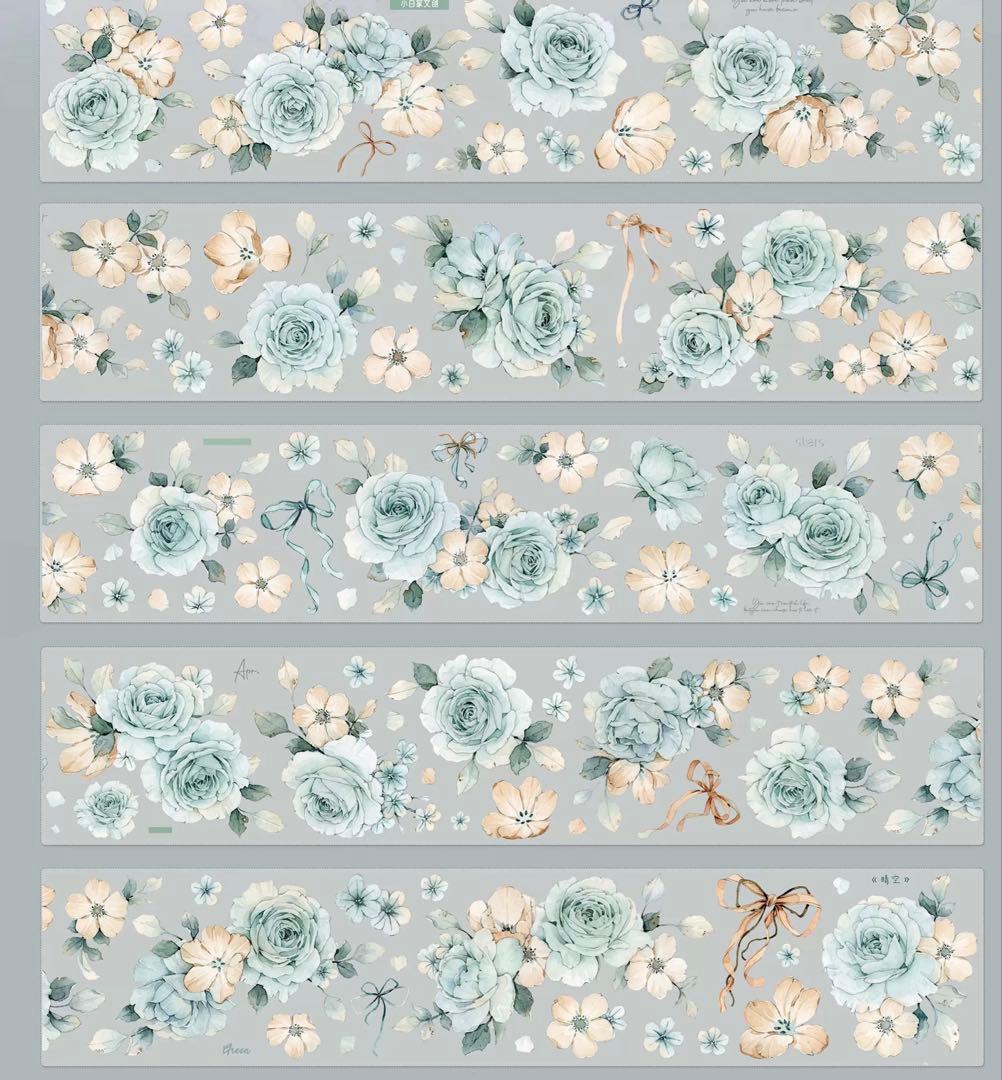 小白家文創《晴空》海外マスキングテープ　マステ 【2503】