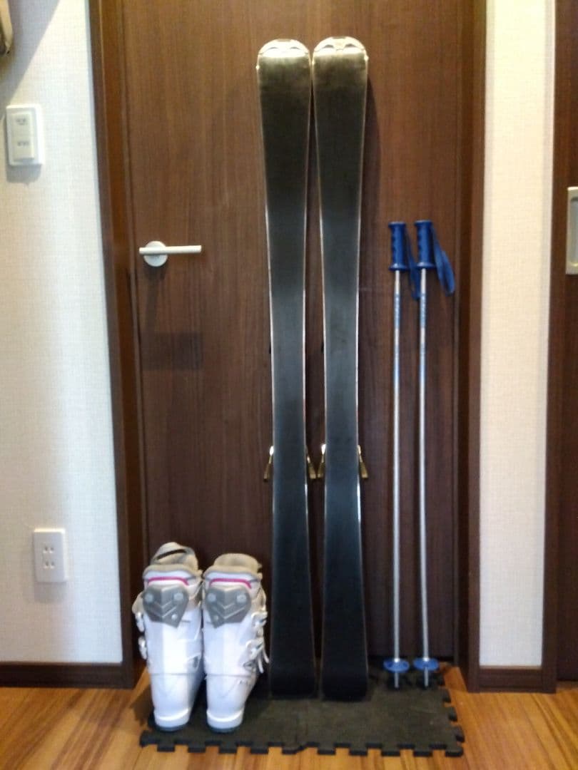 良好【ハイエンド】HEAD 学生・レディース用/スキーセット/メンテ・WAX済✔