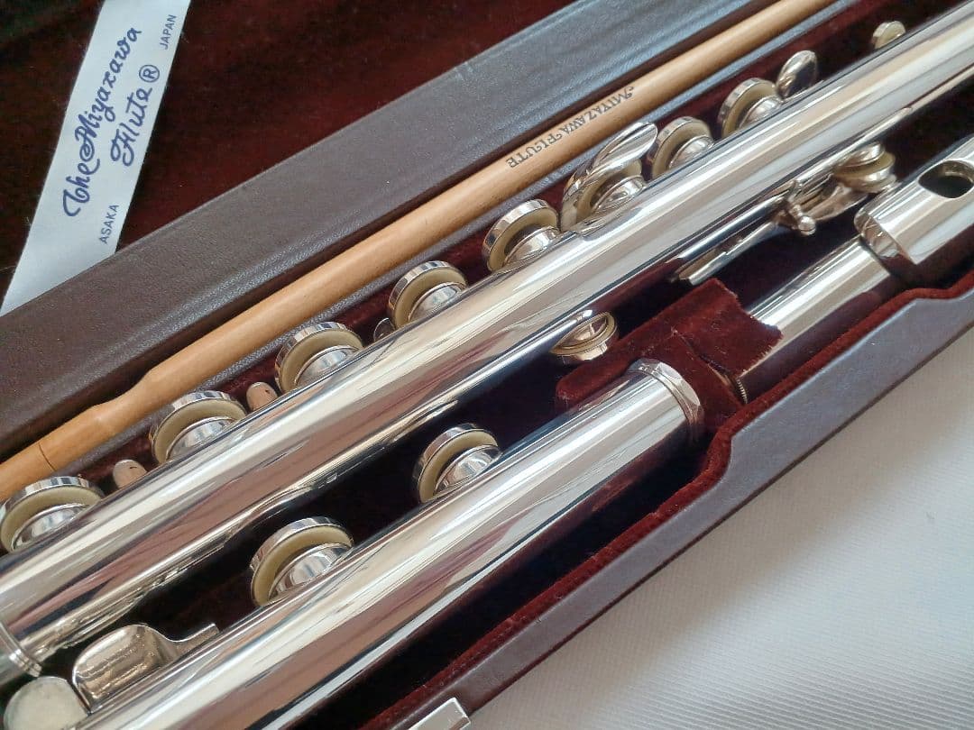 ♦オーバーホール済♦ミヤザワ フルート MS-70S♦超美品
