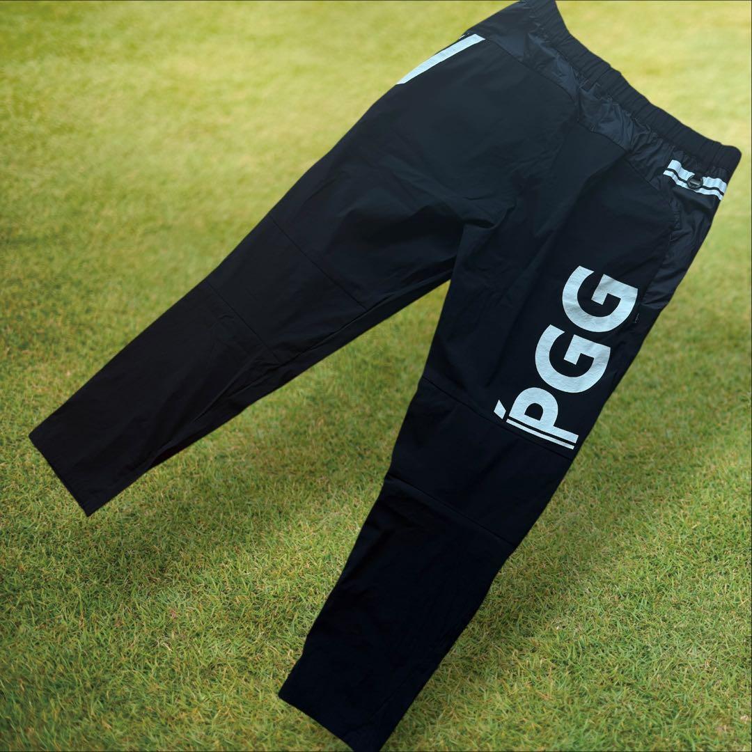 パーリーゲイツ　PGG パンツ　XL〜X XL相当　黒　ブラック　紺　ネイビー