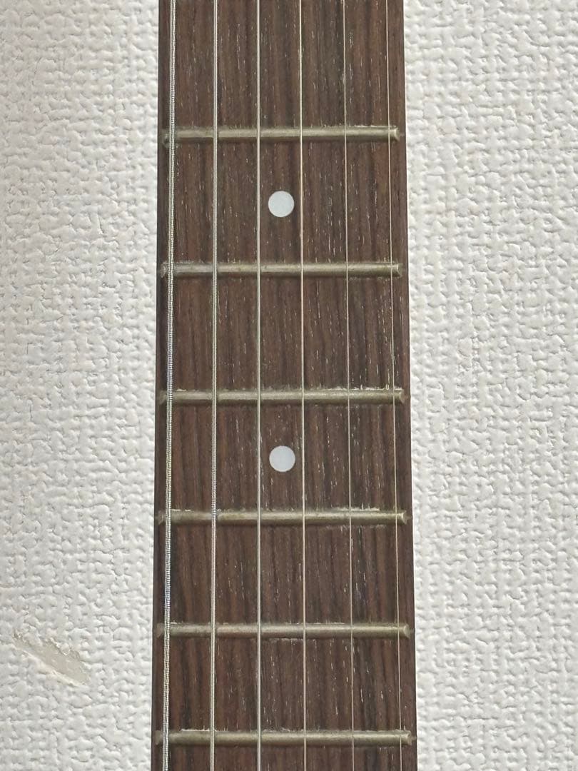 FERNANDES SG-65 エレキギター シルバー ハードケース付き