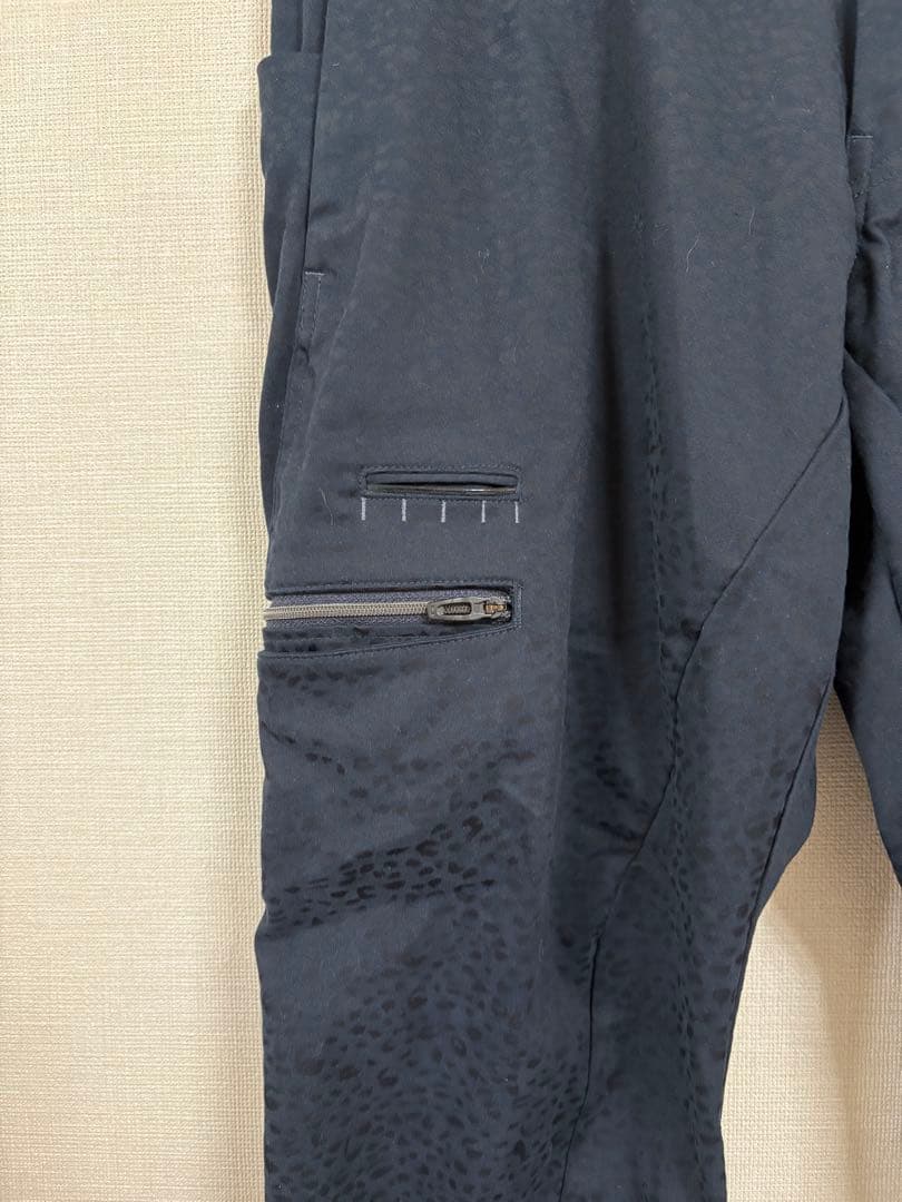 W82 ☆新品☆ オークリー メンズ スカル刺繍3Dテーパードパンツ　裏起毛