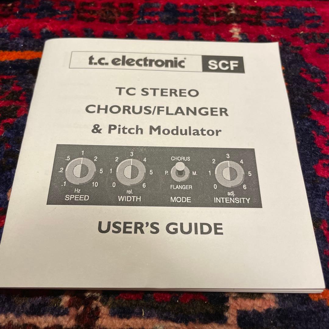 ステレオコーラスt.c.electronicガイド付き