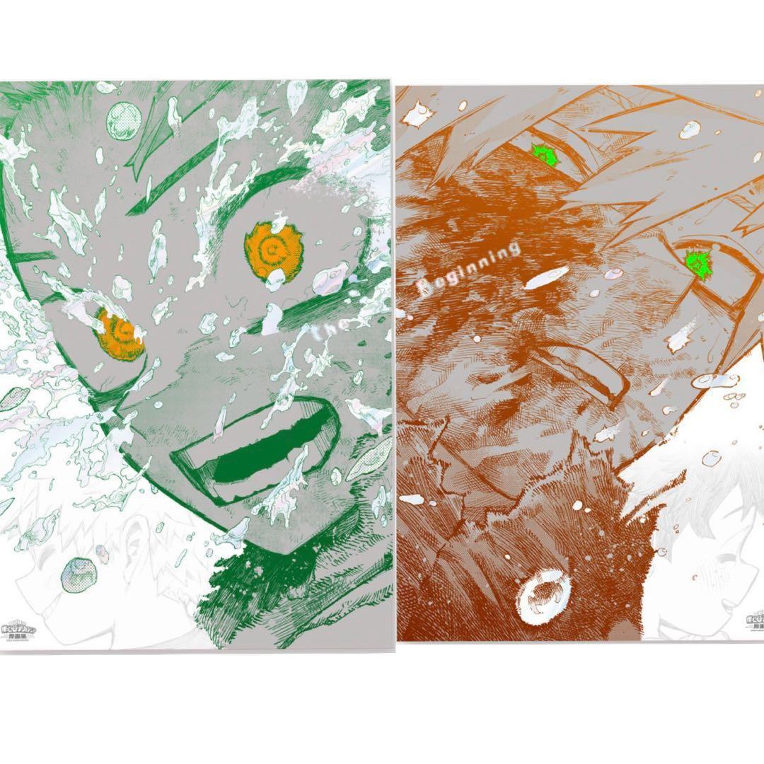 ヒロアカ 原画展 ポスターA2