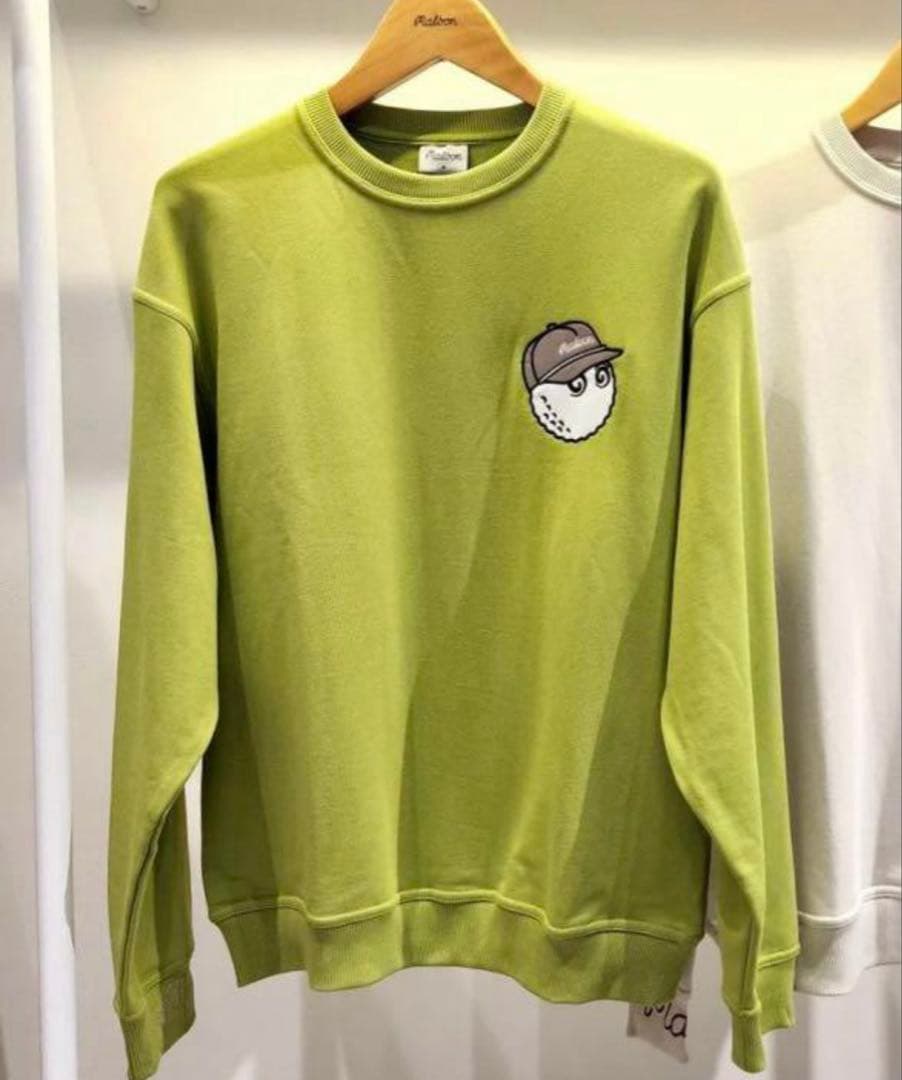 マルボンゴルフメンズトレーナー グリーンL