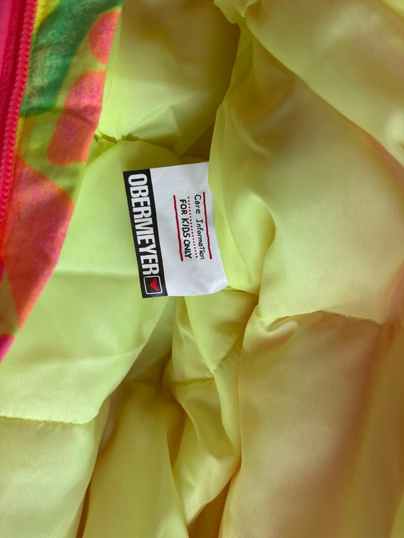 子供用カラフルスキーウェア