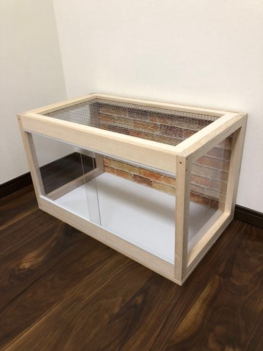 Pattinson　新品完成品　木製ケージ　ハリネズミ　ハムスター　小動物