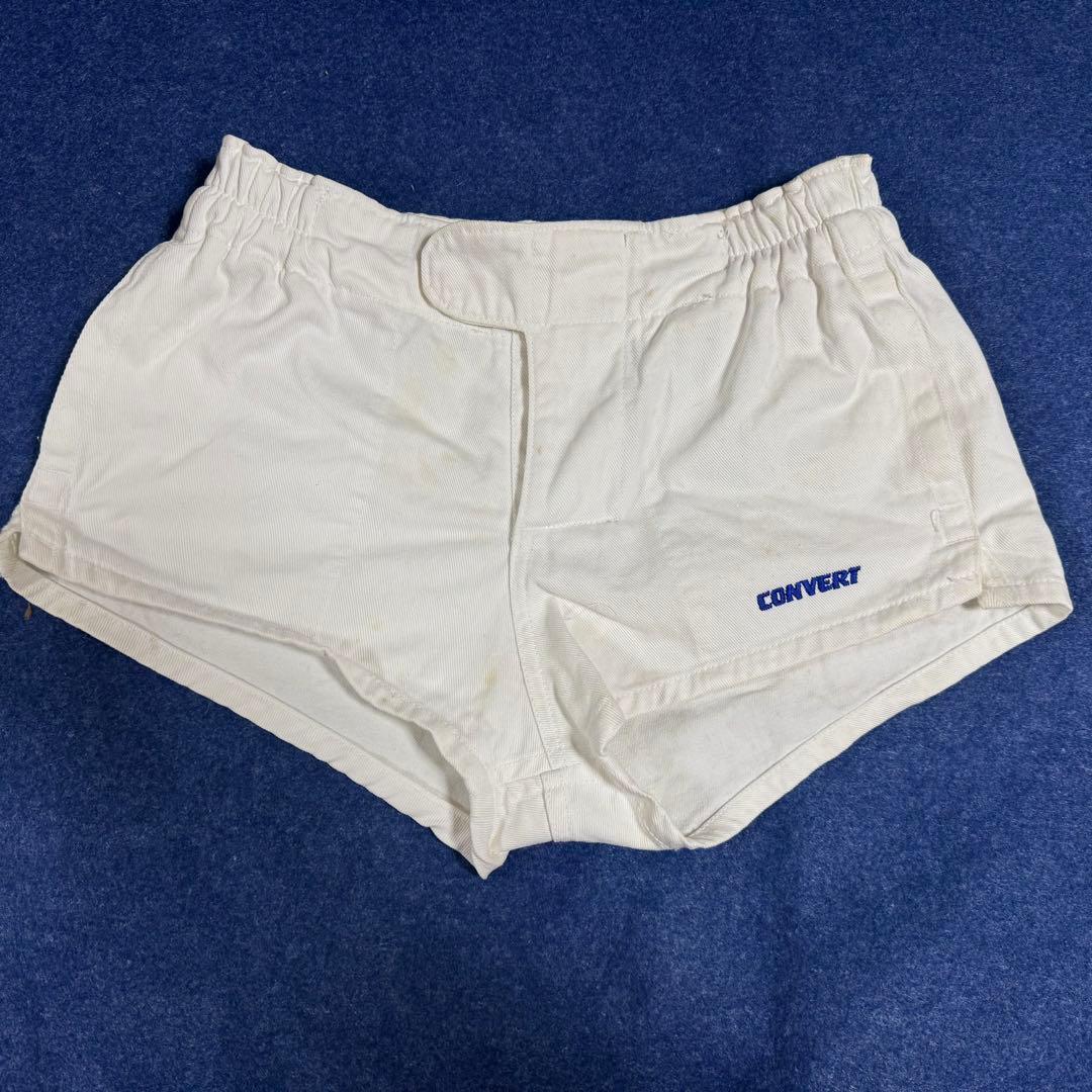 コンバートCONVERT ラグビーパンツ白 Ｓサイズ