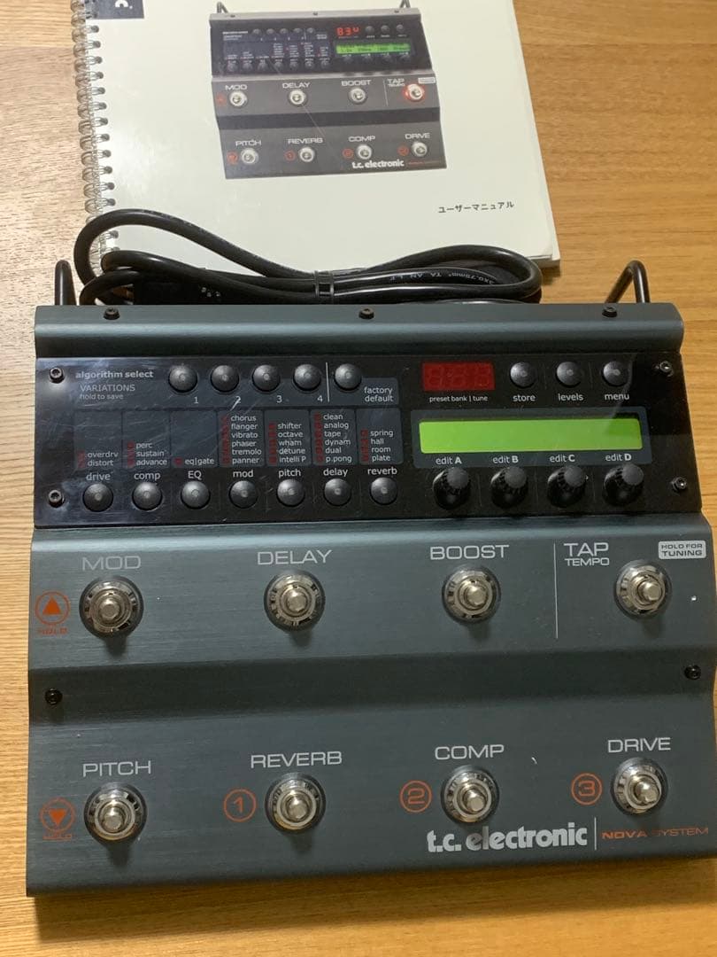 TC ELECTRONIC NOVA SYSTEM ギターエフェクター